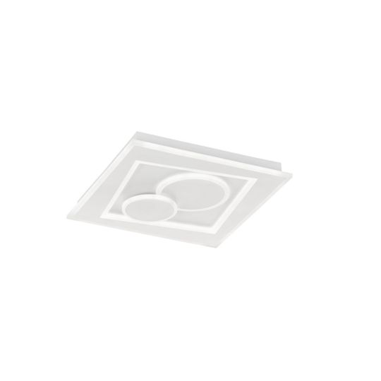 Fischer & Honsel LED-Deckenleuchte "RATIO" 44W Acrylglas weiß 430mm x 430mm