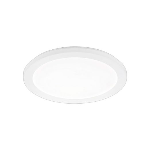 Fischer & Honsel LED-Deckenleuchte "GOTLAND" 15W Acrylglas weiß  Ø300mm IP44