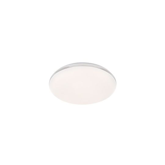 Fischer & Honsel LED-Deckenleuchte "FARO" 22W Acrylglas weiß/chrom Ø330mm