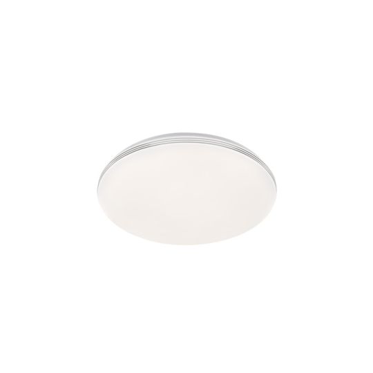 Fischer & Honsel LED-Deckenleuchte "FARO" 33W Acrylglas weiß/chrom Ø430mm