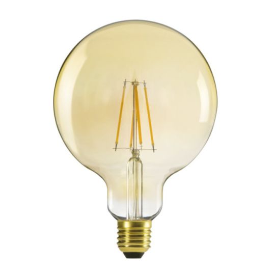 Kanlux goldene XLED Globelampe 7W (55W) E27 825 320° NODIM