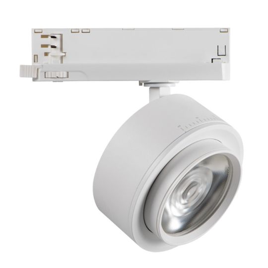 Kanlux LED-Stromschienen-Strahler "BTL" 28W 930 15°-45° verst. Abstrahlwinkel Weiß