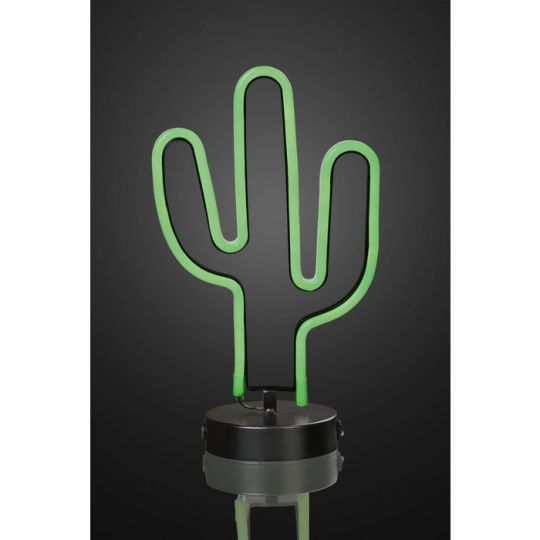 Hellum LED-Deko-Kaktus 126 LEDs grün batteriebetrieben