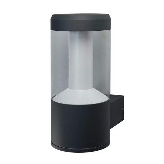 Ledvance LED-Außenwandleuchte "ENDURA Style Lantern Modern" 12W 830 IP44 Grau