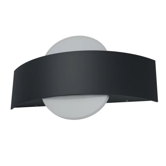 Ledvance LED-Außenwandleuchte "ENDURA Style Shield Round" 11W 830 IP44 Grau