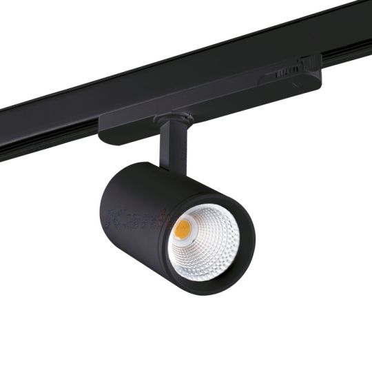 Kanlux LED-Stromschienen-Strahler "ACORD" 30W 930 60° UGR<19 Schwarz
