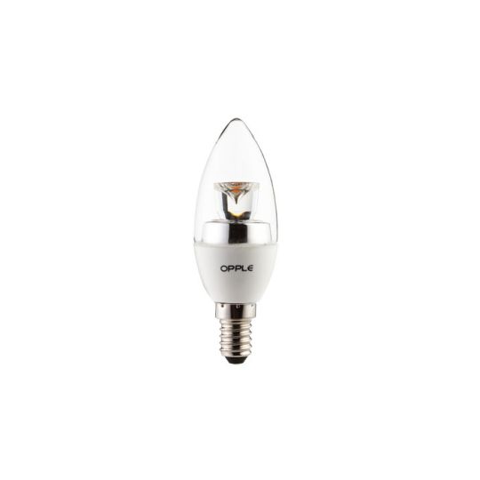 Opple LED Kerzenlampe B35 4,5W (25W) E14 827 200° NODIM klar