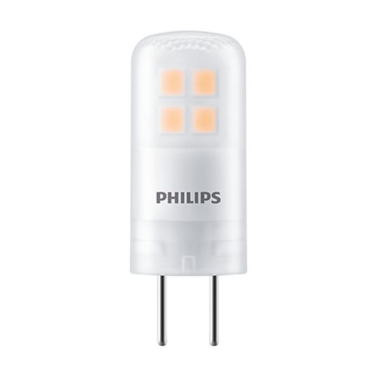Philips LED Stiftsockellampe CorePro Capsule 1,8W (20W) GY6,35 827 300° NODIM