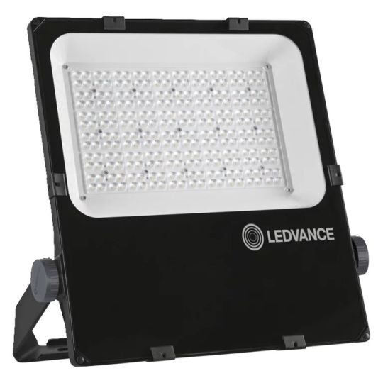 Ledvance LED-Außenstrahler "FLOODLIGHT PFM ASYM" 200W 840 IP66 Schwarz Asym. Lichtverteilung 45°x140°