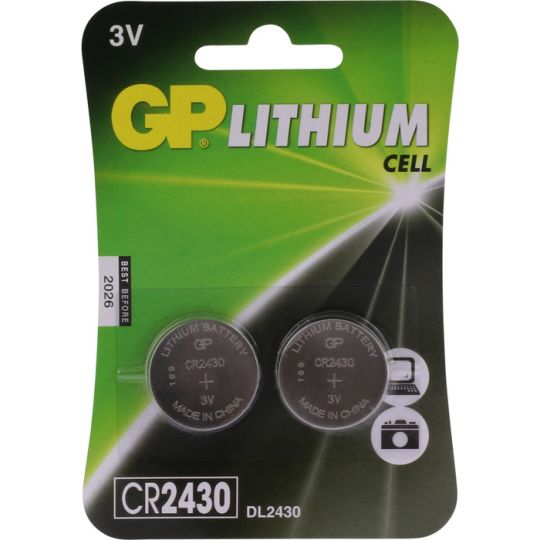 GP Knopfzelle CR2430 Lithium 3V