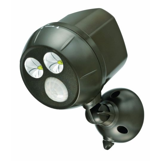 Mr Beams extra heller LED Scheinwerfer MB390 mit Bewegungsmelder braun