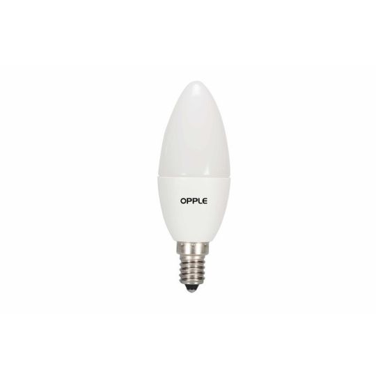 Opple LED Kerzenlampe B38 6W (40W) E14 827 200° DIM Frosted