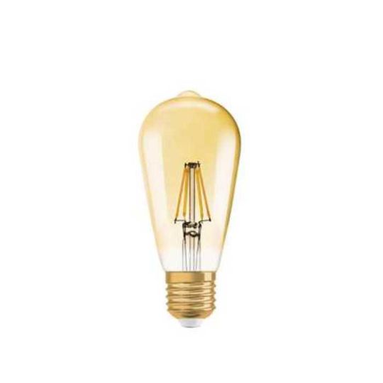 Osram LED Rustikalampe Vintage Edition 1906 4W (35W) E27 824 300° NODIM klar/gold