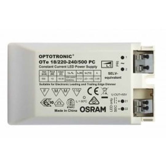 OSRAM OTE Konstantstromversorgung mit Phasenan-/-abschnittsdimmer 18/220-240 240/500 PC