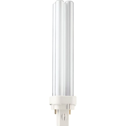 Philips Kompaktleuchtstofflampe 2Pin KVG PL-C 26W G24d-3 827 NODIM