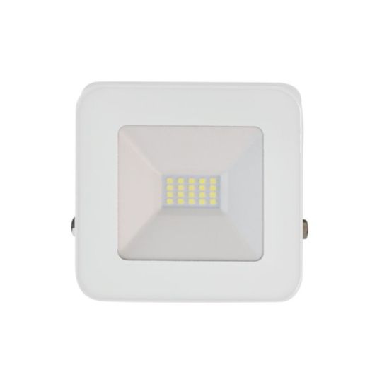 Müller-Licht weißer Outdoor-LED Strahler PETE Sensor 10W 865 NODIM IP65