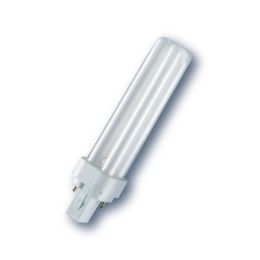 Kompakt-Leuchtstofflampen  G24d-3 / 26W / weiß - 840 Radium