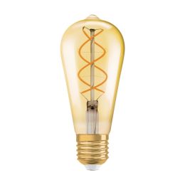 Osram LED Rustikalampe Edison Vintage Edition 1906 5W (25W) E27 820 NODIM gold - vintage 1906