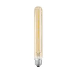Osram goldene LED Röhrenlampe Vintage 1906 Tubular 4W (35W) E27 824 NODIM