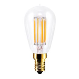 Segula LED Mini-Rustikalampe Vintage Line 4,7W (35W) E14 922 360° DIM klar