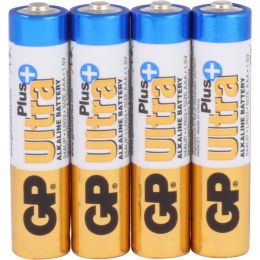 GP Batterie Ultra Plus Alkaline LR03 AAA Mignon 1,5V 4er