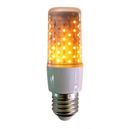 Firelamp LED DUO Flammenlicht AGL 4W E27 1800K 72SMDs Feueroptik + Dauerlicht