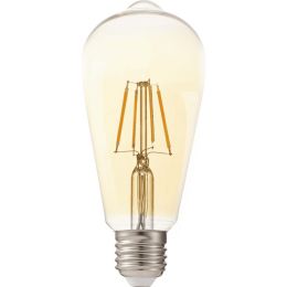 Opple goldene LED Rustikalampe Filament ST64 7W (60W) E27 822 360° DIM