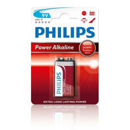 Philips 9V Blockbatterie Power Alkaline 6LR61