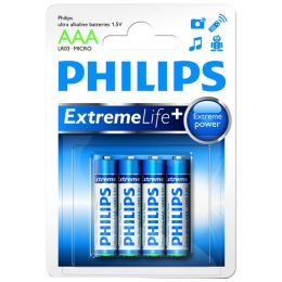 Philips Micro AAA Batterie Ultra Alkaline LR03 1,5V 4er Pack