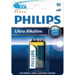 Philips 9V Blockbatterie Ultra Alkaline 6LR61