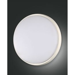 Fabas Luce LED Deckenleuchte Olly 23W Polycarbonat weiß