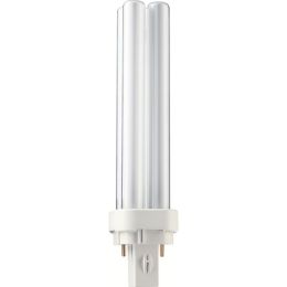 Philips Kompaktleuchtstofflampe 2Pin KVG PL-C 18W G24d-2 827 NODIM