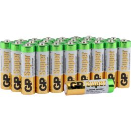 GP Batterie Super Alkaline LR06 AA Mignon 1,5V 24er