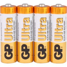 GP Batterie Ultra Alkaline LR06 AA Mignon 1,5V 4er