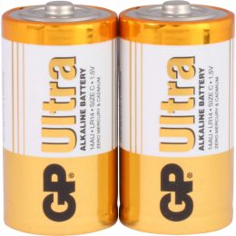 GP Batterie Ultra Alkaline LR14 C Baby 1,5V 2er