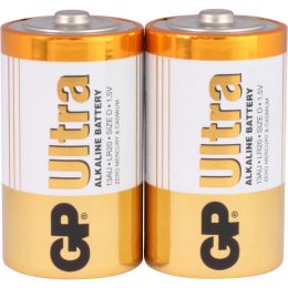GP Batterie Ultra Alkaline LR20 D Mono 1,5V 2er