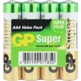 GP Super Alkaline LR03 AAA Micro 1,5V 4er
