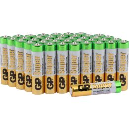 GP Batterie Super Alkaline LR03 AAA Micro 1,5V 40er