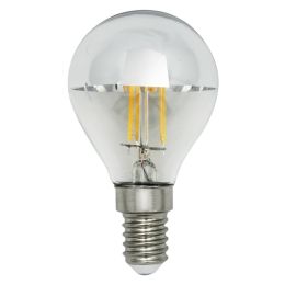 Megaman kuppenverspiegelte LED Tropfenlampe Filament Classic 4W (35W) E14 827 DIM