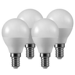 Müller Licht LED Tropfenlampe Essentials 3+1-Set 3W (25W) E14 827 180° NODIM