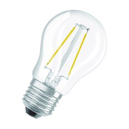 Osram LED Tropfenlampe Parathom Retrofit 2,5W (25W) E27 827 NODIM klar
