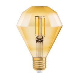 Osram LED Lampe Diamond Vintage Edition 1906  4,5W (40W) E27 825 360° NODIM gold