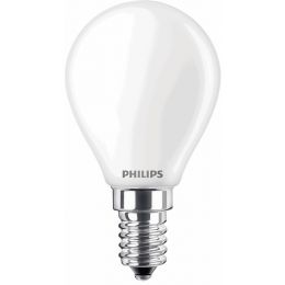 Philips LED Tropfenlampe Classic 2,2W (25W) E14 827 300° NODIM matt