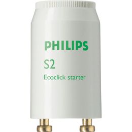 Starter for lighting - Ecoclick Starters S2 4-22W SER 220-240V WH EUR BOX/20X10