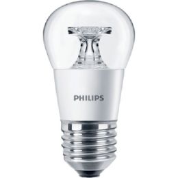 Philips LED Tropfenlampe CorePro 5,5W E27 827 240° NODIM klar