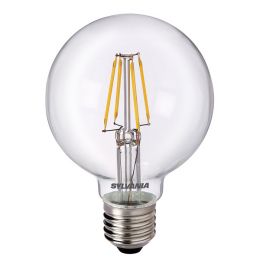 Sylvania LED Globelampe ToLEDo Retro G80 5W (50W) E27 827 NODIM klar