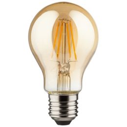 Müller-Licht goldene Retro LED Birnenlampe 4,5W (36W) E27 NODIM