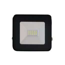 Müller-Licht schwarzer Outdoor-LED Strahler JOHN Sensor 20W 865 NODIM IP65