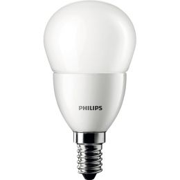 Philips LED Tropfenlampe CorePro 4W (25W) E14 827 250° NODIM matt